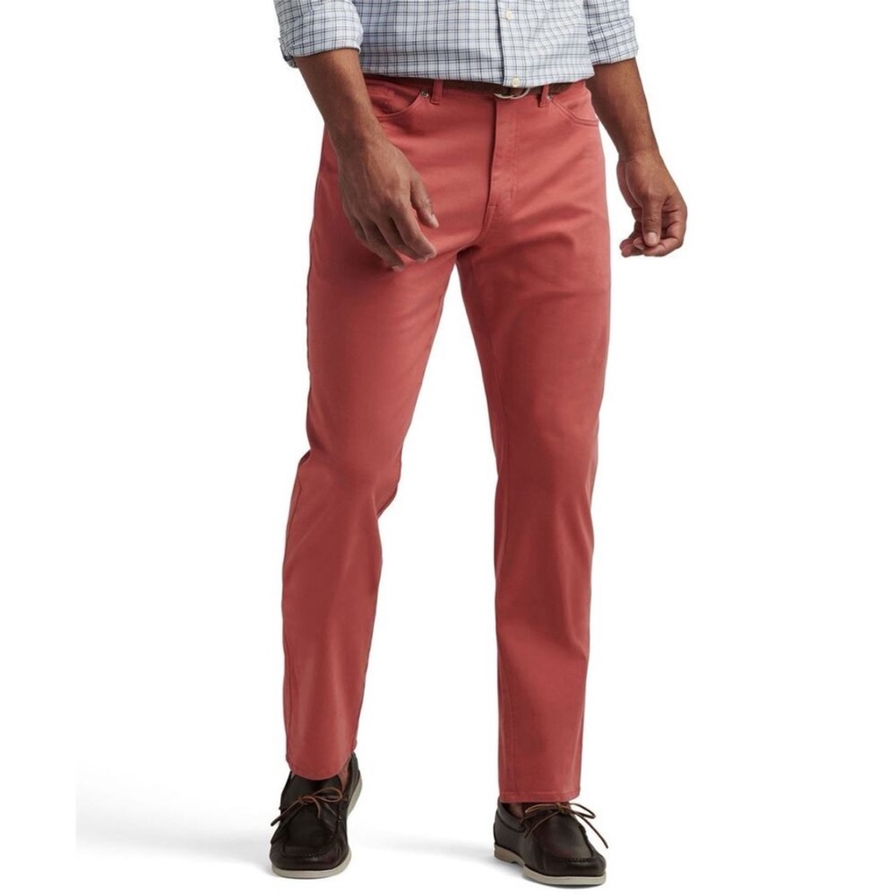 Peter Millar NWT Red Twill Pants Cape Red 33x31